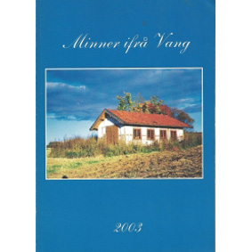 Bok: Minner ifrå Vang 2003